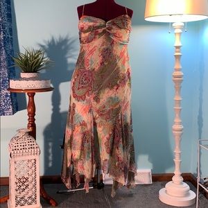 Colorful Paisley Dress